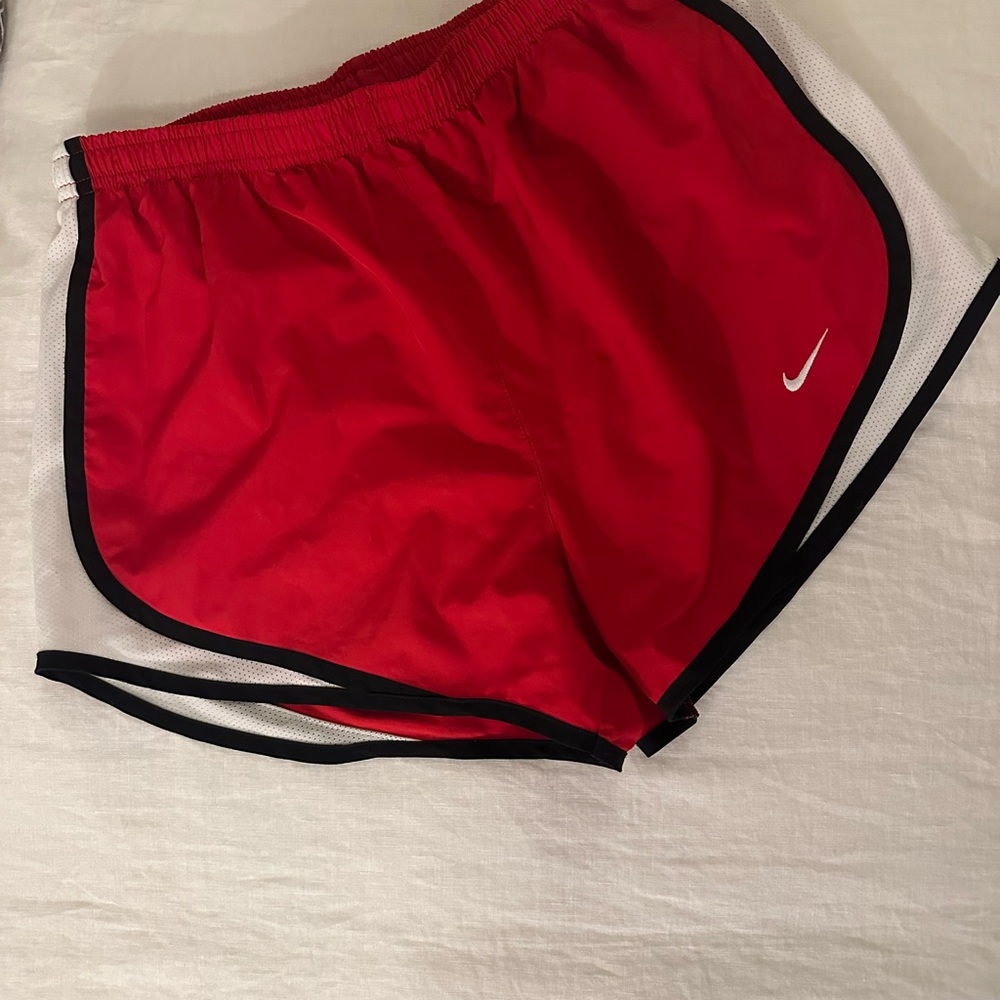 Nike Women's Red Athletic Shorts